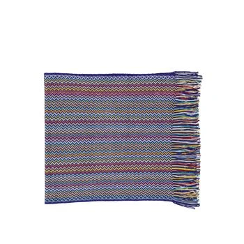 推荐Missoni Fringed Crochet-Knit Scarf商品