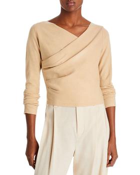 vince cashmere, Vince | Faux Wrap Sweater商品图片 