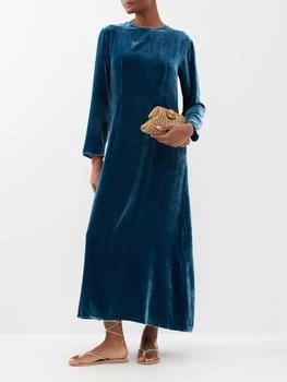 推荐Jodie velvet midi dress商品