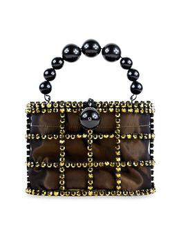 ROSANTICA, ROSANTICA | Holli Crystal-Embellished Top Handle Bag商品图片 