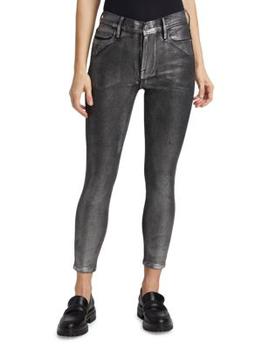 Le High Coated Skinny Crop Jeans product img