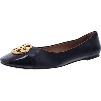 tory burch chelsea, Tory Burch | Tory Burch Womens Chelsea Leather Slip On Ballet Flats商品图片 6.8折起