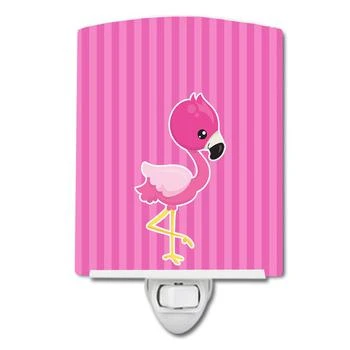 Caroline's Treasures | Flamingo #2 Ceramic Night Light,商家Verishop,价格¥192