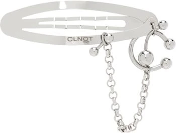 Justine Clenquet | Silver Holly Barrette,商家SSENSE HK,价格¥450