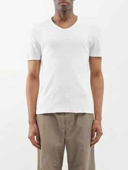 推荐U-neck cotton-jersey T-shirt商品