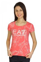 女士始祖鸟短袖, Emporio Armani | EMPORIO ARMANI 女士粉色印花棉质短袖T恤 3ZTT71-TJ12Z-1442商品图片 独家减免邮费