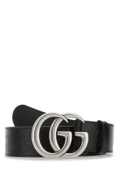 gucci皮带男, Gucci | Black leather belt  Nd Gucci Uomo商品图片 