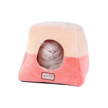 Macy's | 2-In-1 Cat Bed Cave Shape and Cuddle Pet Bed,商家Macy's,价格¥246