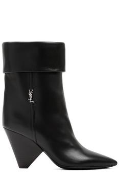 圣罗兰板鞋, Yves Saint Laurent | Saint Laurent Niki Pointed-Toe Boots - EU37.5商品图片 5.7折