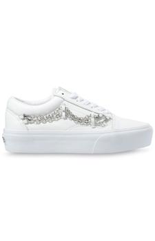 推荐(B3U2TL) Chain Old Skool Platform Shoes - True White商品