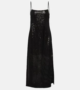 推荐Alias sequined georgette maxi dress商品