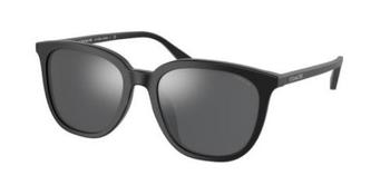 Coach | Grey Silver Flash Square Mens Sunglasses HC8338U 56366G 55商品图片,2.6折