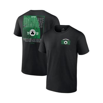 推荐Men's Boston Celtics Branded 2022 Eastern Conference Champions Balanced Attack Roster T-Shirt商品