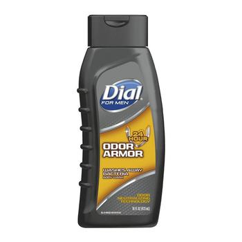 商品Dial For Men 24 Hour Odor Armor Antibacterial Body Wash, 16 Oz图片