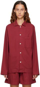 推荐Red Long Sleeve Pyjama Shirt商品