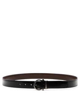 Salvatore Ferragamo | Salvatore Ferragamo Logo-Buckle Reversible Belt商品图片,6.9折