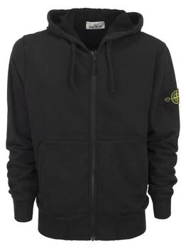 推荐Stone Island Zip-Up Drawstring Hoodie商品