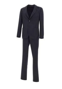 LARDINI | Lardini Two-Piece Wool Suit,商家Cettire,价格¥8112