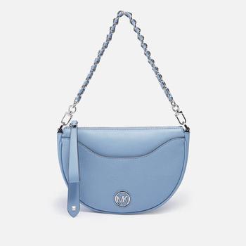 推荐MICHAEL Michael Kors Women's Dover Small Half Moon Shoulder bag - Chambray商品