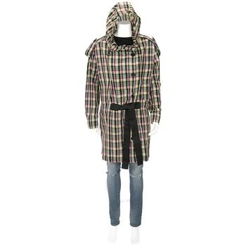 Burberry | Burberry Lake Halla Plaid Print Raincoat, Size XX-Small,商家Jomashop,价格¥4705