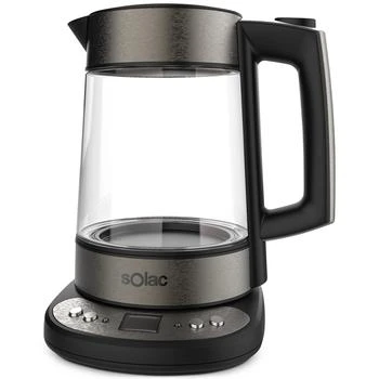 SOLAC | Aroa Premium Cordless Glass Electric Brew Kettle with Adjustable Temperature,商家Macy's,价格¥670