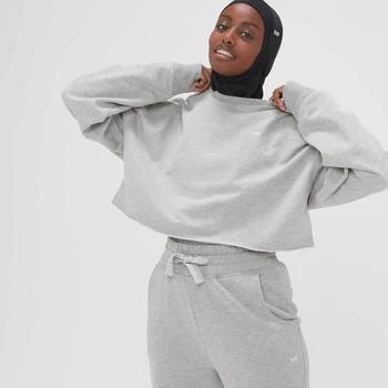 推荐MP Women's Composure Cropped Sweatshirt - Grey Marl商品