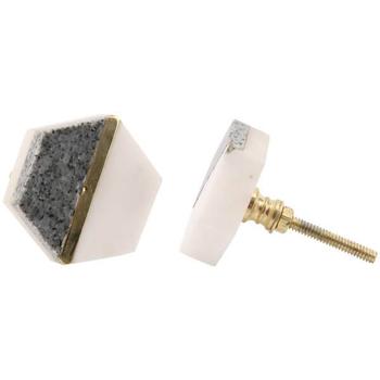 商品CGB Giftware | Stone and White Ceramic Drawer Pull,商家Zavvi US,价格¥66图片