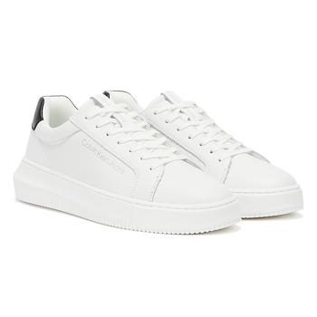美国ck牛仔裤, Calvin Klein | Calvin Klein Jeans Chunky Cupsole 3 Womens White Trainers商品图片 6.5折