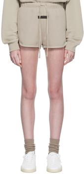 Essentials | Gray Cotton Shorts商品图片,7.5折
