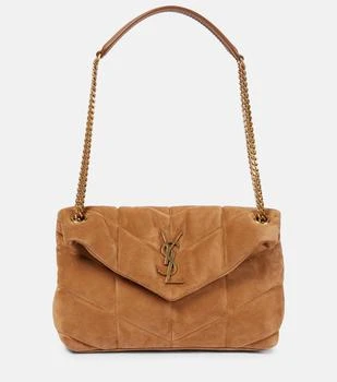 Yves Saint Laurent | Puffer Small suede shoulder bag 