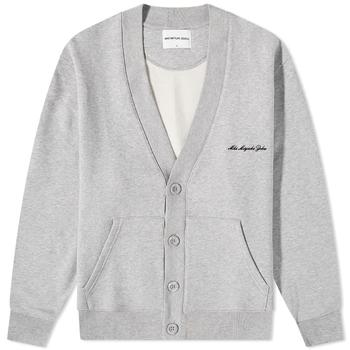 MKI Miyuki Zoku是什么牌子, MKI | MKI Embroidered Embassy Logo Sweat Cardigan商品图片 