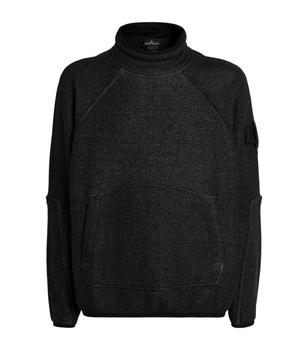 推荐Textured Panelled Sweatshirt商品