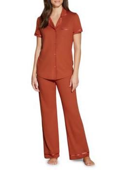 商品Cosabella | Bella 2-Piece Pima Cotton Blend Pajama Set,商家Saks OFF 5TH,价格¥506图片