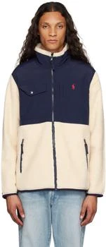 推荐Navy & Off-White Hybrid Jacket商品