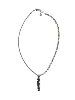 推荐Alexander McQueen Graffiti Cut-out Necklace商品