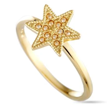 Swarovski | Swarovski Field Yellow Gold-Plated Crystal Star Ring,商家Premium Outlets,价格¥220