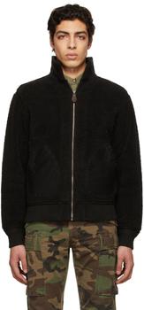 product Black Pile Fleece Jacket image