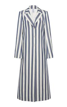 推荐Rosie Assoulin - Women's The Sophisti Striped Cotton Coat - Stripe - US 4 - Moda Operandi商品