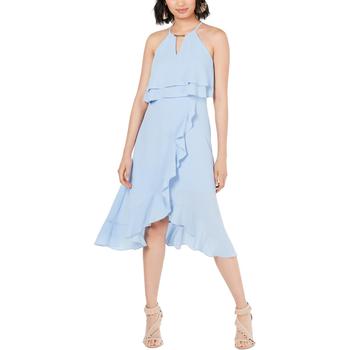 Kensie | Kensie Womens Ruffled Sleeveless Maxi Dress商品图片,3.1折×额外9折, 独家减免邮费, 额外九折
