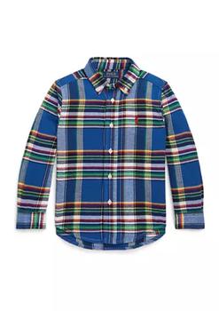 推荐Boys 4-7 Plaid Performance Flannel Shirt商品