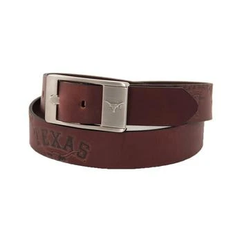 推荐Men's Texas Longhorns Brandish Leather Belt - Brown商品