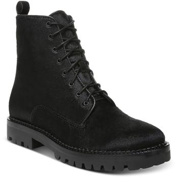 vince cabria, Vince | Vince Womens Cabria Lug 2 Calf Hair Ankle Boot Combat & Lace-up Boots商品图片 5.9折