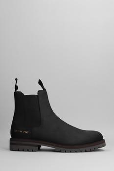 推荐Common Projects Winter Chelsea Ankle Boots In Black Nubuck商品