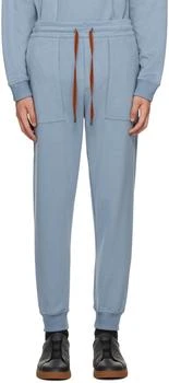 Zegna | Blue Essential Sweatpants 2.9折, 独家减免邮费