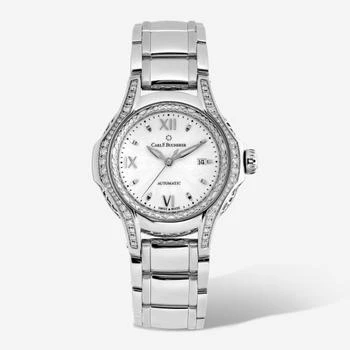 推荐Carl F. Bucherer Pathos Diva Stainless Steel CFB 1963 Women's Automatic Watch 00.10580.08.25.31.01商品