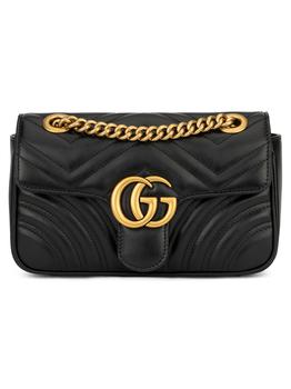 Gucci品牌, 商品Marmont系列 菱格纹迷你斜挎包, 价格¥9437图片