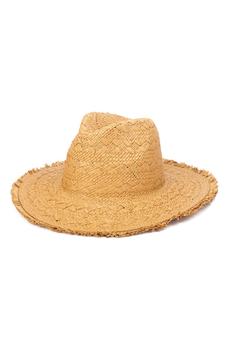 SAN DIEGO HAT, SAN DIEGO HAT | Woven Patter Fedora商品图片 6.4折
