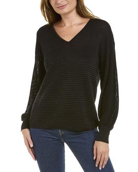 Vince Camuto Specialty Size, Vince Camuto | Vince Camuto Balloon Sleeve Sweater商品图片 4.4折