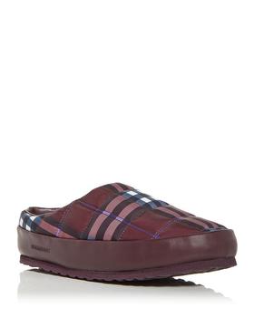 burberry鞋帆布鞋, Burberry | Men's Northaven Check Quilted Slipper Mules商品图片 