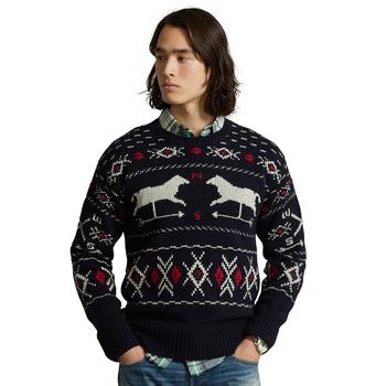 商品Ralph Lauren | Men's Weathervane Wool-Silk Sweater,商家Macy's,价格¥974图片